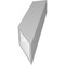 Ekena Millwork 3 1/2-in. W x 12-in. D x 24-in. H Traditional Architectural Grade PVC Knee Brace BRCP035X12X24TRA - alternate 2